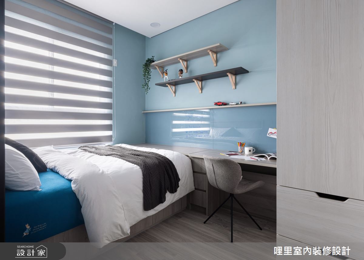 21坪新成屋(5年以下)＿北歐風臥室工作區案例圖片＿哩里室內裝修設計有限公司＿哩里_11之34