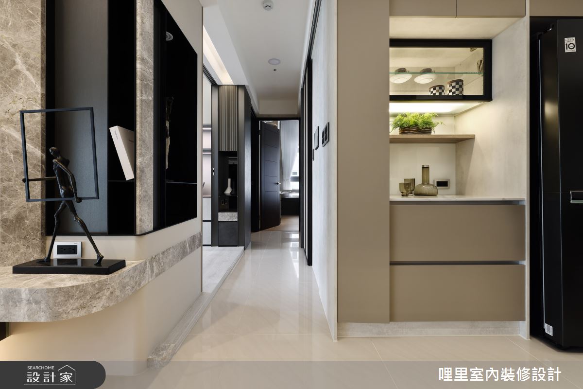 27坪新成屋(5年以下)＿混搭風走廊案例圖片＿哩里室內裝修設計有限公司＿哩里_12之16