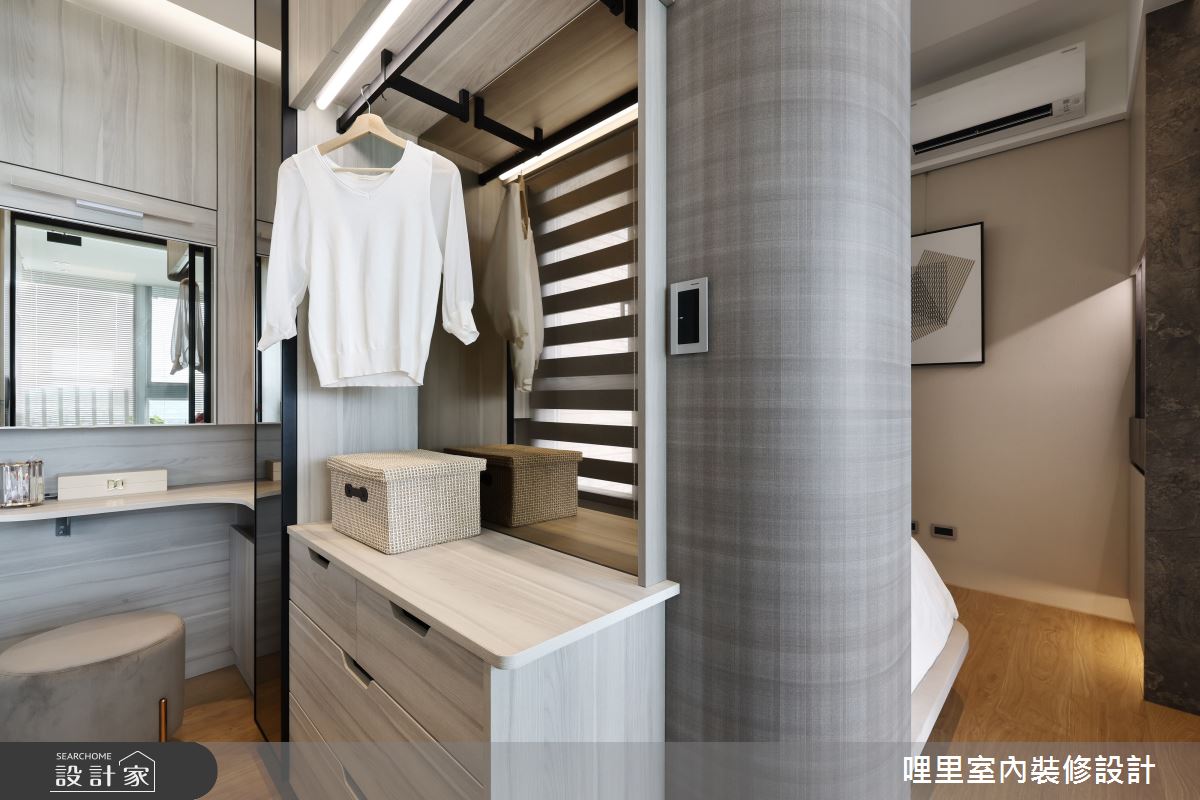 27坪新成屋(5年以下)＿混搭風臥室案例圖片＿哩里室內裝修設計有限公司＿哩里_12之28