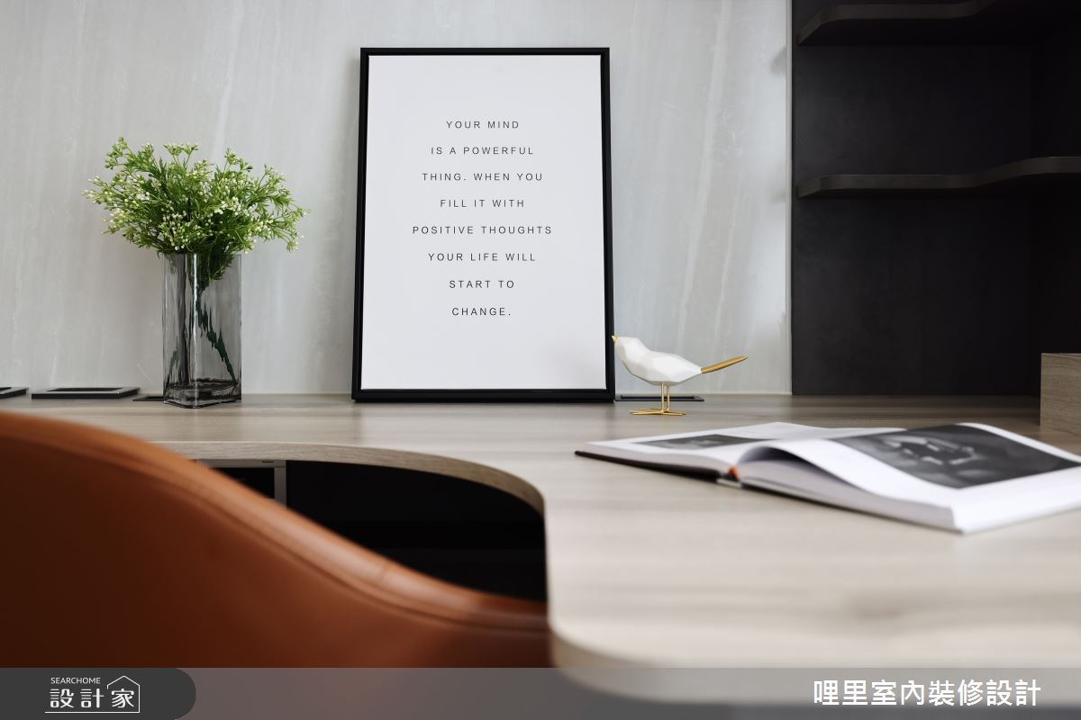 27坪新成屋(5年以下)＿混搭風書房案例圖片＿哩里室內裝修設計有限公司＿哩里_12之36