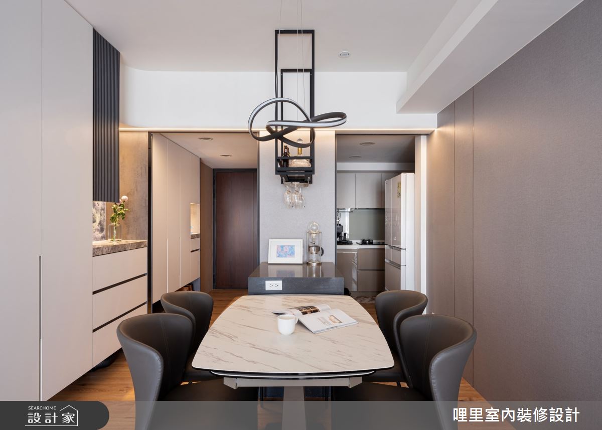 新成屋(5年以下)＿現代風餐廳中島案例圖片＿哩里室內裝修設計有限公司＿哩里_13之9