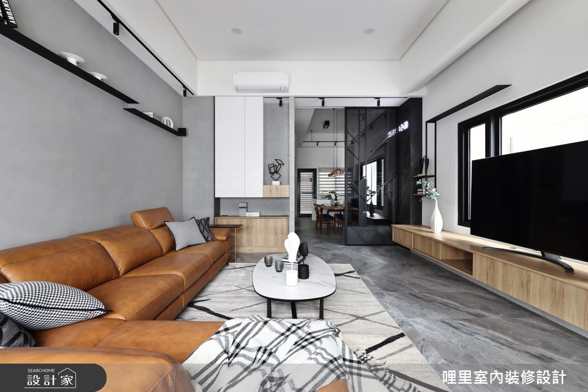 新成屋(5年以下)＿現代風客廳案例圖片＿哩里室內裝修設計有限公司＿哩里_15之1