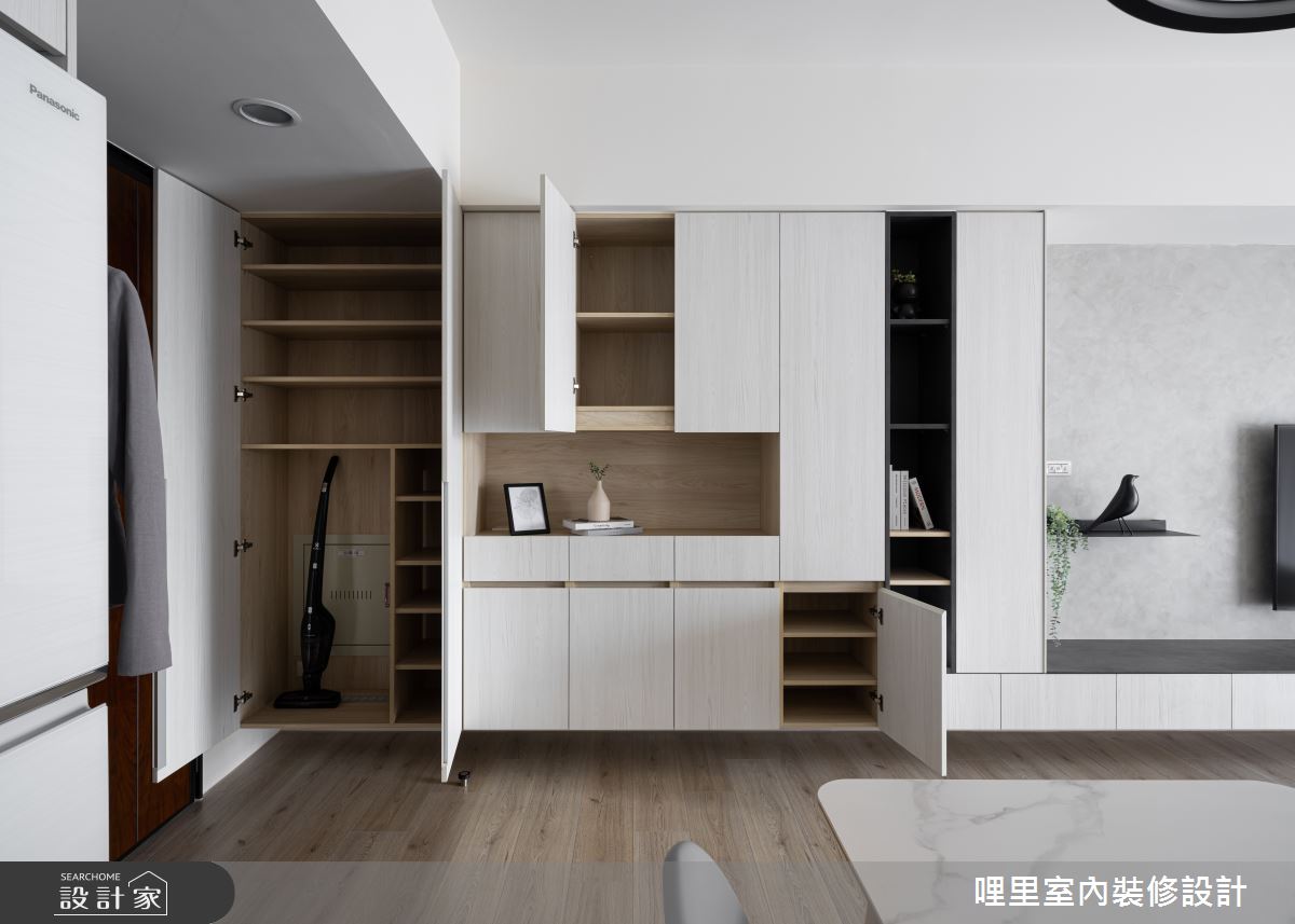 25坪預售屋＿現代風玄關案例圖片＿哩里室內裝修設計有限公司＿哩里_18之2