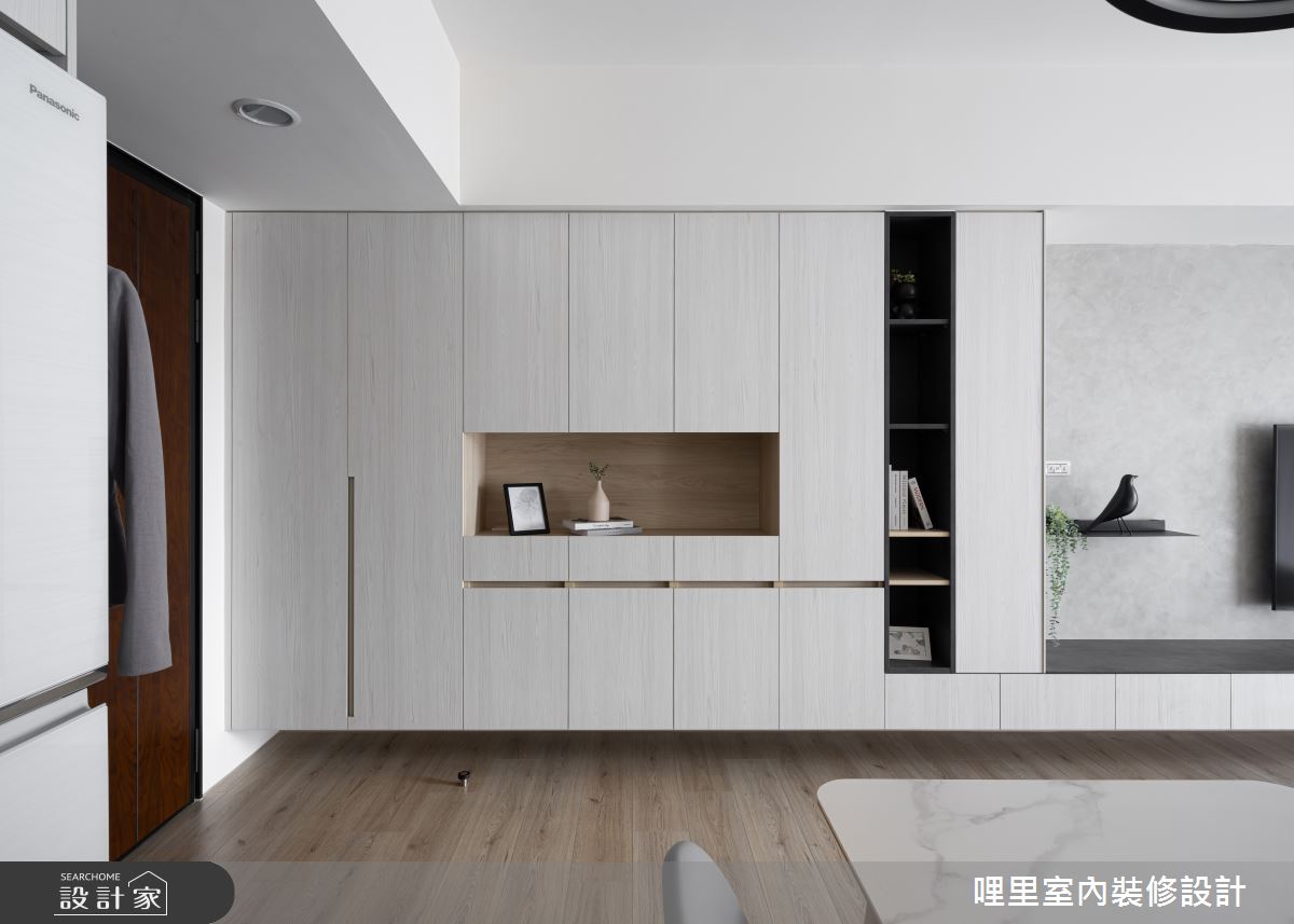 25坪預售屋＿現代風玄關案例圖片＿哩里室內裝修設計有限公司＿哩里_18之3