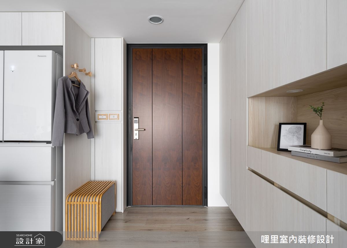 25坪預售屋＿現代風玄關案例圖片＿哩里室內裝修設計有限公司＿哩里_18之4