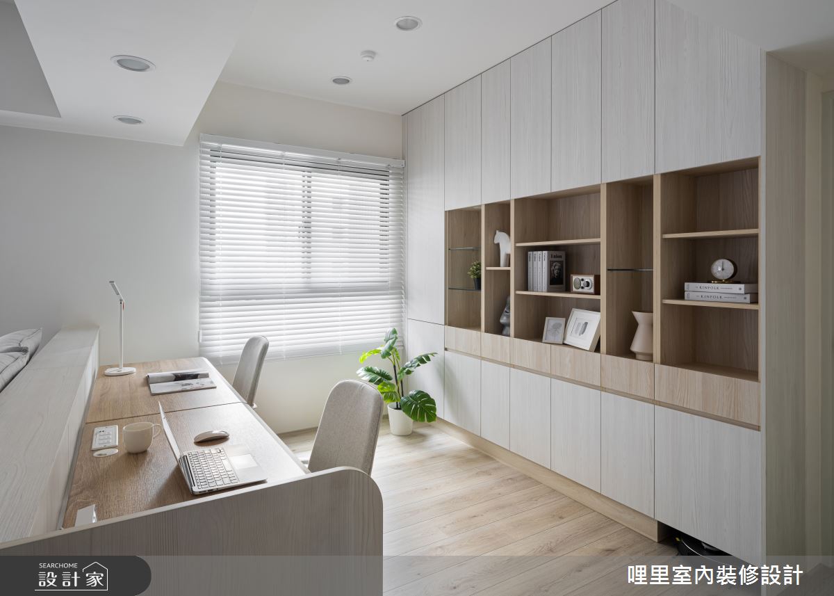25坪預售屋＿現代風書房案例圖片＿哩里室內裝修設計有限公司＿哩里_18之18