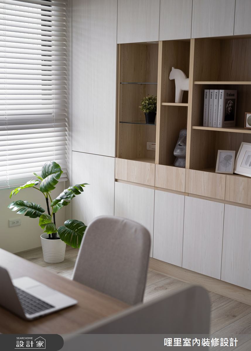 25坪預售屋＿現代風書房案例圖片＿哩里室內裝修設計有限公司＿哩里_18之16