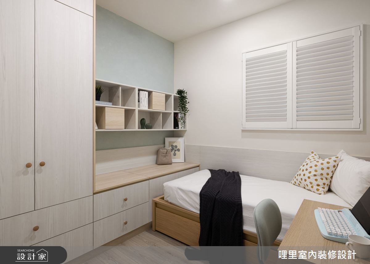 25坪預售屋＿現代風兒童房兒童房客房案例圖片＿哩里室內裝修設計有限公司＿哩里_18之41