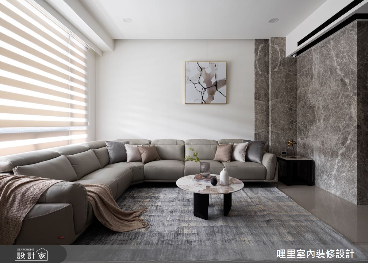 47坪新成屋(5年以下)＿現代風客廳案例圖片＿哩里室內裝修設計有限公司＿哩里_19之3