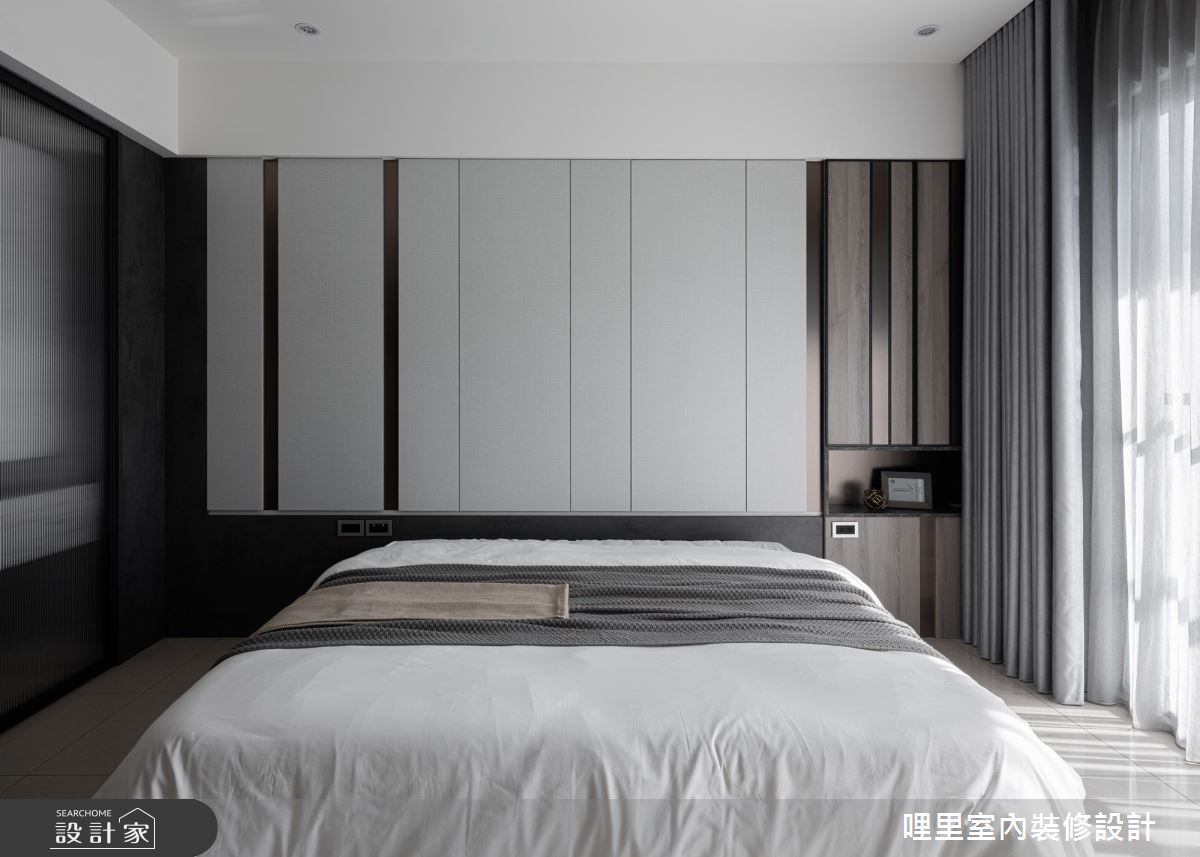 47坪新成屋(5年以下)＿現代風臥室案例圖片＿哩里室內裝修設計有限公司＿哩里_19之19