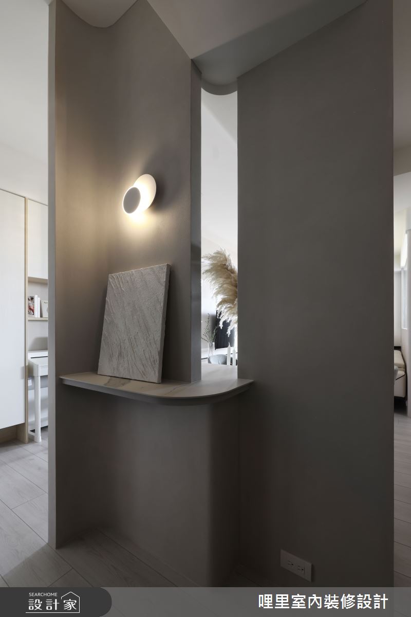 33坪新成屋(5年以下)＿簡約風玄關案例圖片＿哩里室內裝修設計有限公司＿哩里_20之3