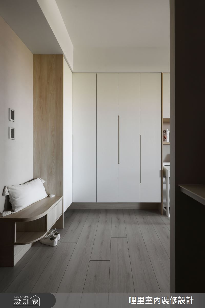33坪新成屋(5年以下)＿簡約風玄關案例圖片＿哩里室內裝修設計有限公司＿哩里_20之4