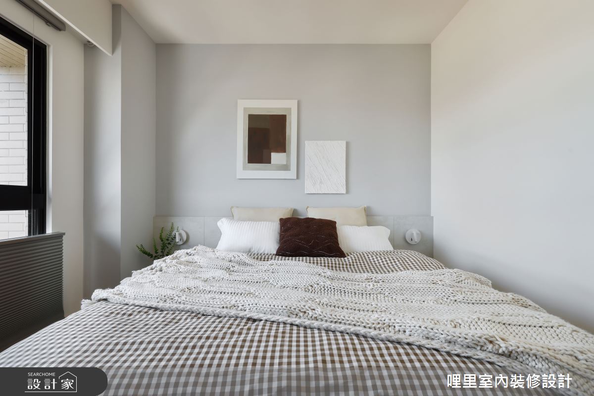 33坪新成屋(5年以下)＿簡約風臥室案例圖片＿哩里室內裝修設計有限公司＿哩里_20之23