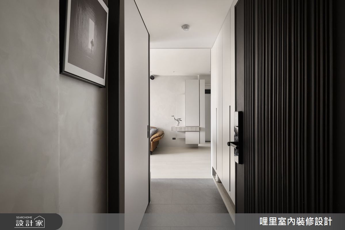 28坪預售屋＿現代風玄關案例圖片＿哩里室內裝修設計有限公司＿哩里_22之1
