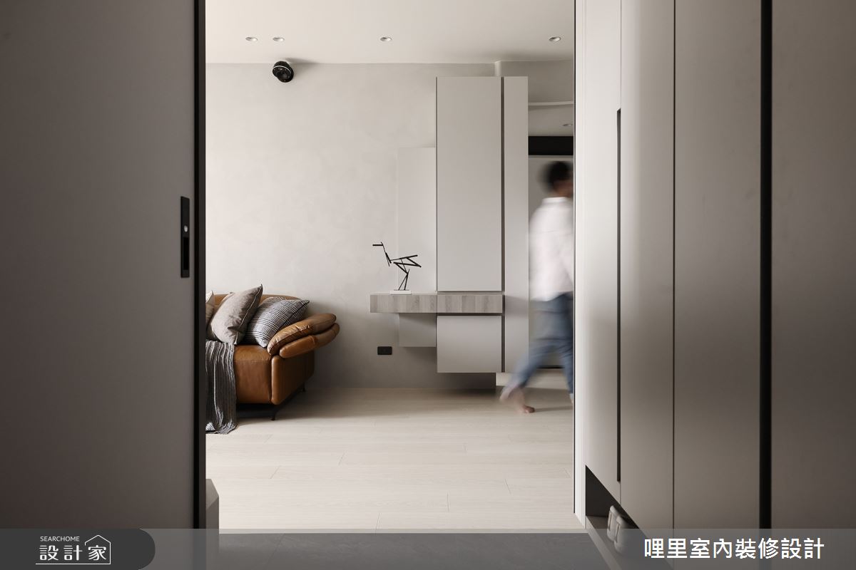 28坪預售屋＿現代風玄關案例圖片＿哩里室內裝修設計有限公司＿哩里_22之2