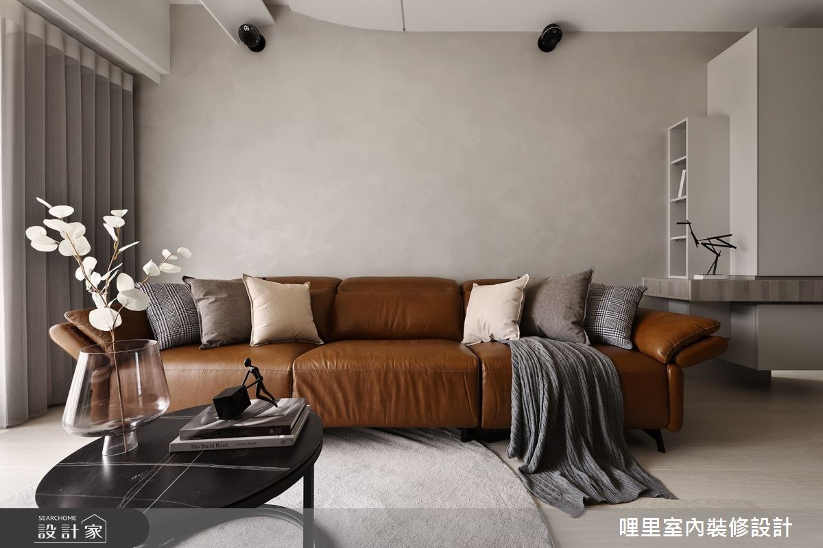 28坪預售屋＿現代風客廳案例圖片＿哩里室內裝修設計有限公司＿哩里_22之5