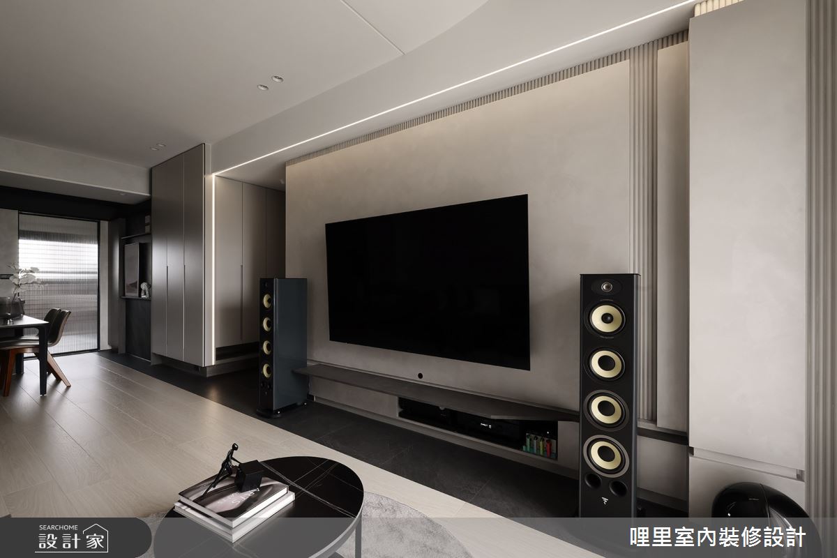 28坪預售屋＿現代風客廳案例圖片＿哩里室內裝修設計有限公司＿哩里_22之7