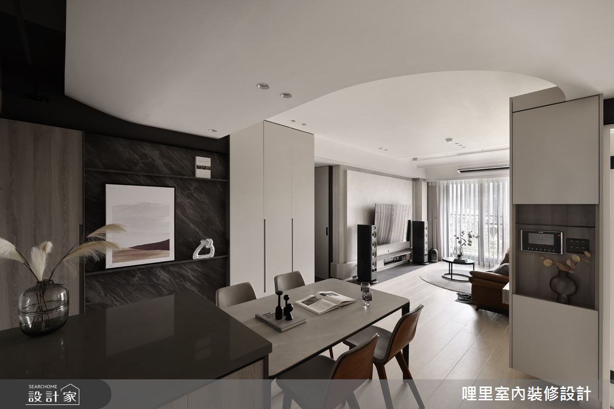 28坪預售屋＿現代風餐廳案例圖片＿哩里室內裝修設計有限公司＿哩里_22之13