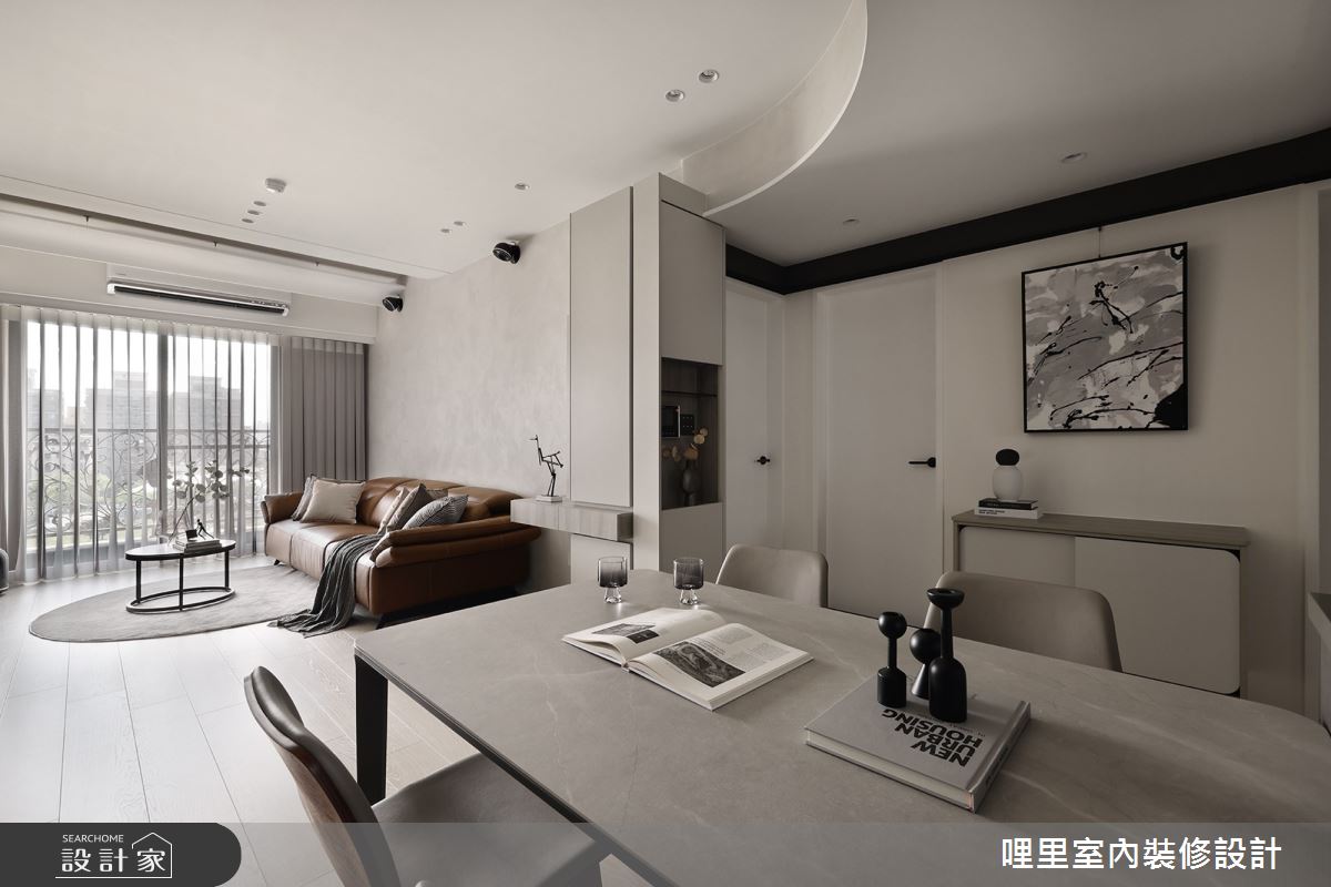 28坪預售屋＿現代風餐廳案例圖片＿哩里室內裝修設計有限公司＿哩里_22之14