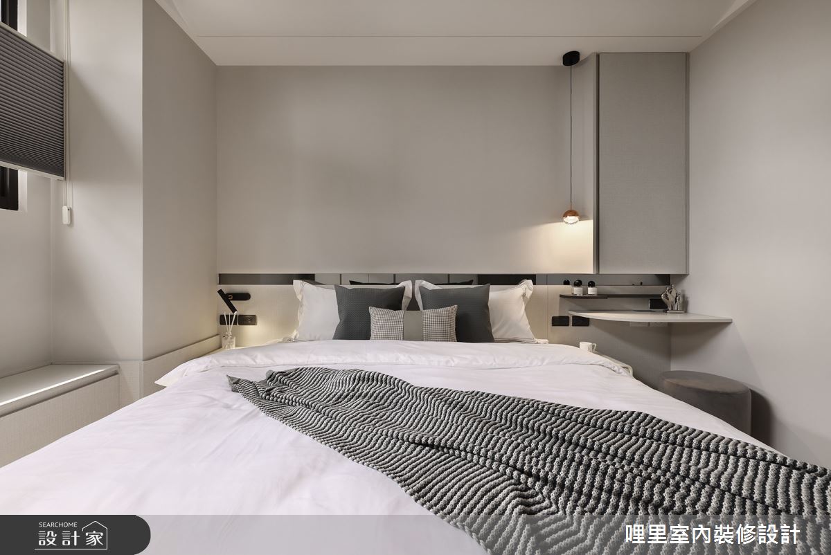 28坪預售屋＿現代風臥室案例圖片＿哩里室內裝修設計有限公司＿哩里_22之19