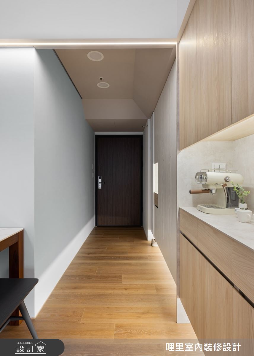 25坪新成屋(5年以下)＿現代風玄關案例圖片＿哩里室內裝修設計有限公司＿哩里_23之2