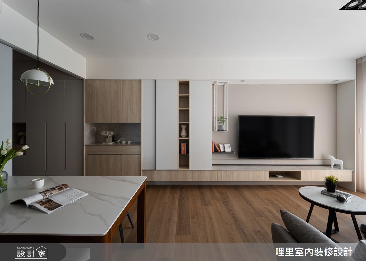 25坪新成屋(5年以下)＿現代風客廳餐廳案例圖片＿哩里室內裝修設計有限公司＿哩里_23之6