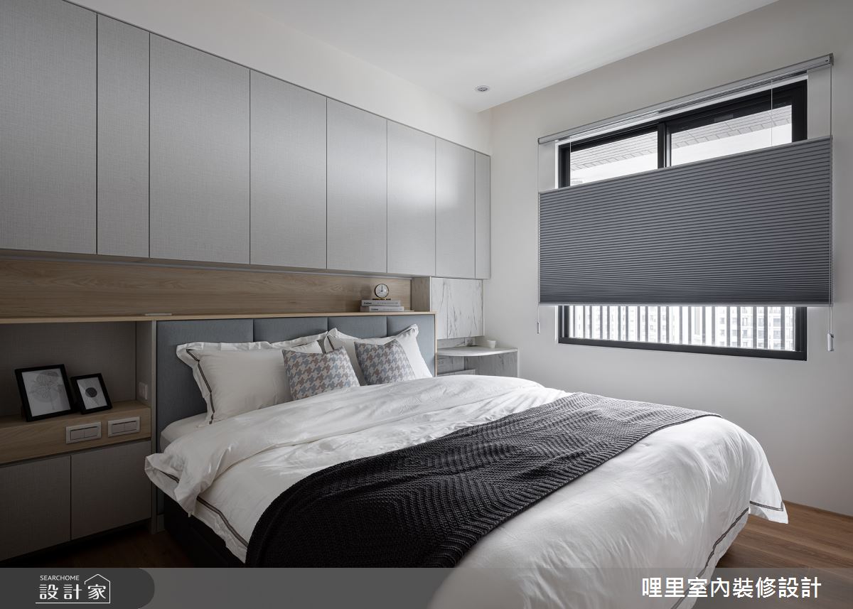 25坪新成屋(5年以下)＿現代風臥室案例圖片＿哩里室內裝修設計有限公司＿哩里_23之14
