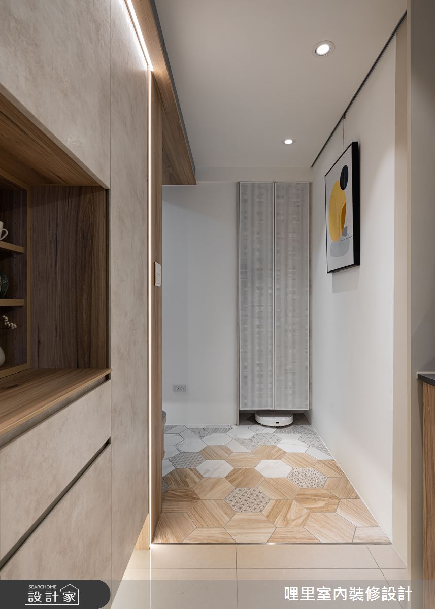 25坪新成屋(5年以下)＿現代風玄關案例圖片＿哩里室內裝修設計有限公司＿哩里_24之3