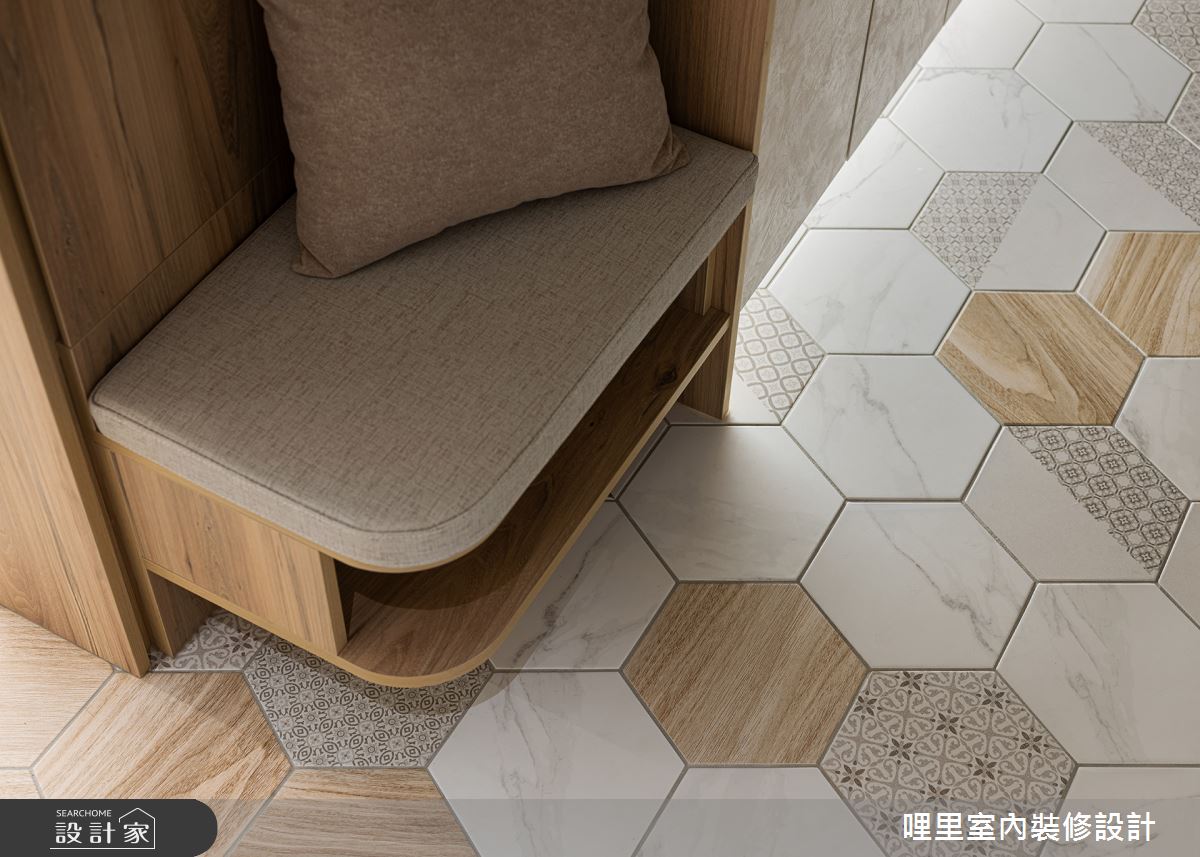 25坪新成屋(5年以下)＿現代風玄關案例圖片＿哩里室內裝修設計有限公司＿哩里_24之5