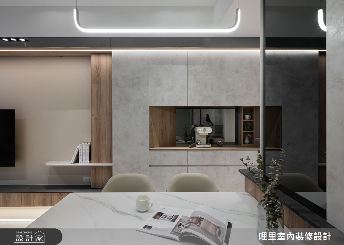 25坪新成屋(5年以下)＿現代風餐廳案例圖片＿哩里室內裝修設計有限公司＿哩里_24之8