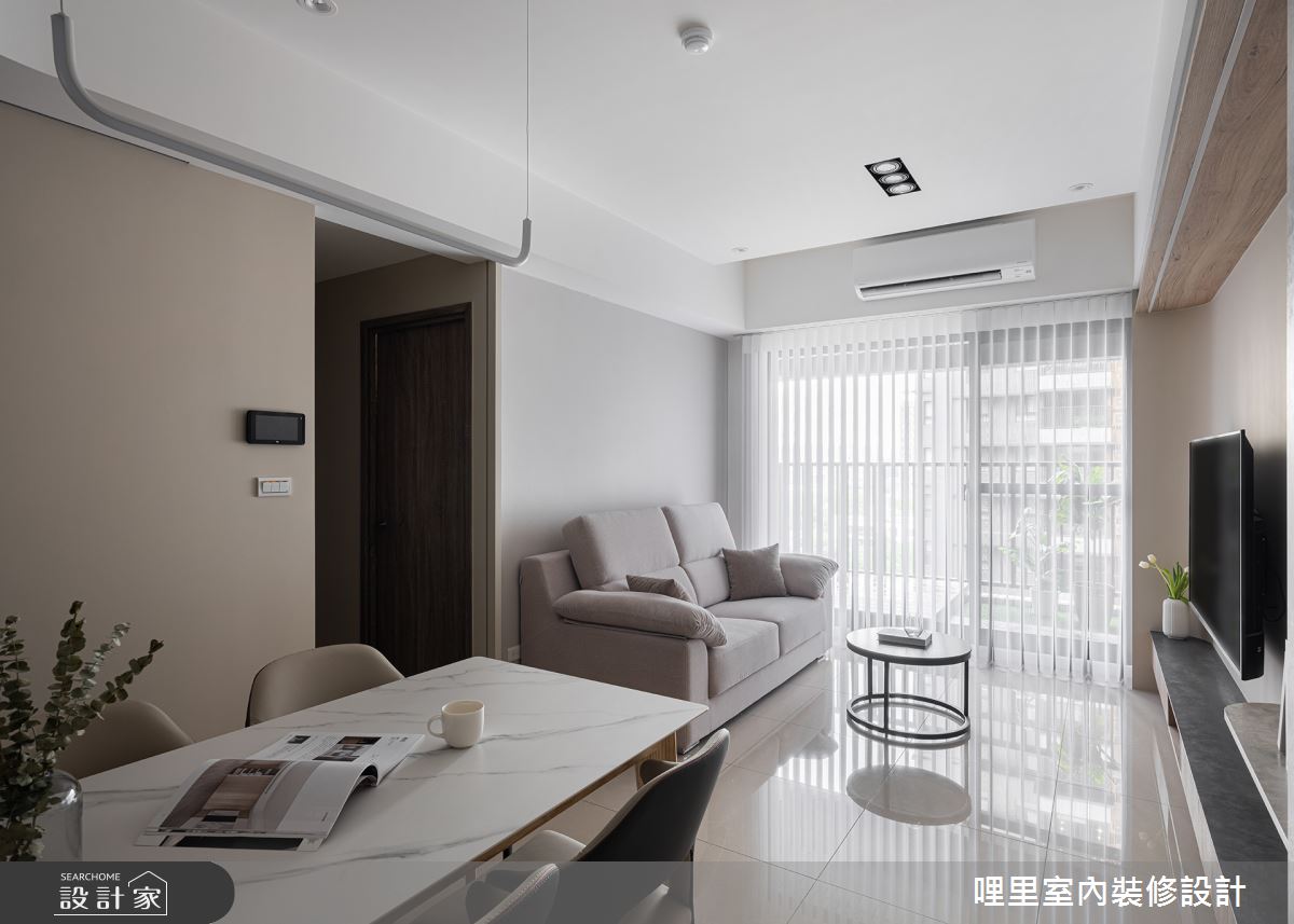 25坪新成屋(5年以下)＿現代風客廳餐廳案例圖片＿哩里室內裝修設計有限公司＿哩里_24之13