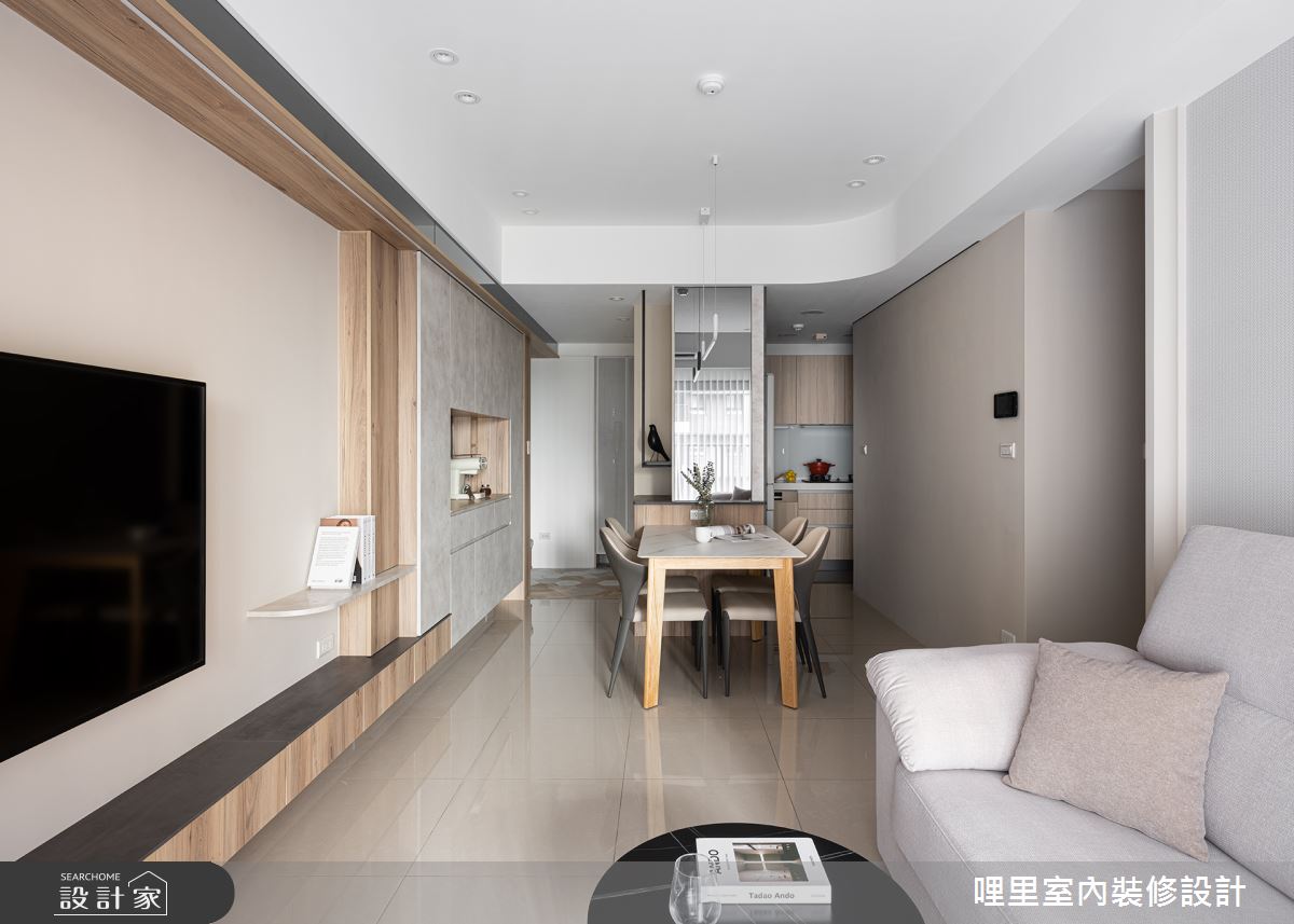 25坪新成屋(5年以下)＿現代風客廳餐廳案例圖片＿哩里室內裝修設計有限公司＿哩里_24之15