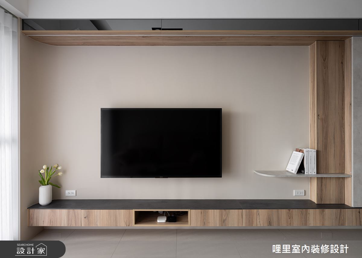 25坪新成屋(5年以下)＿現代風客廳案例圖片＿哩里室內裝修設計有限公司＿哩里_24之16