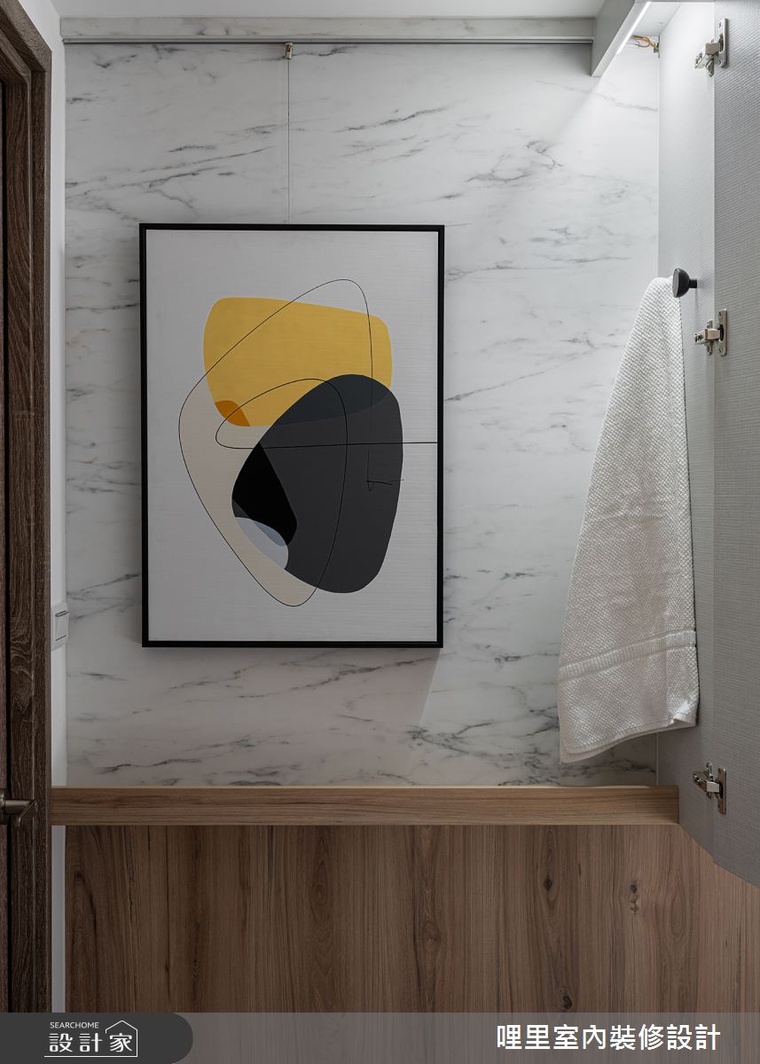 25坪新成屋(5年以下)＿現代風臥室案例圖片＿哩里室內裝修設計有限公司＿哩里_24之21