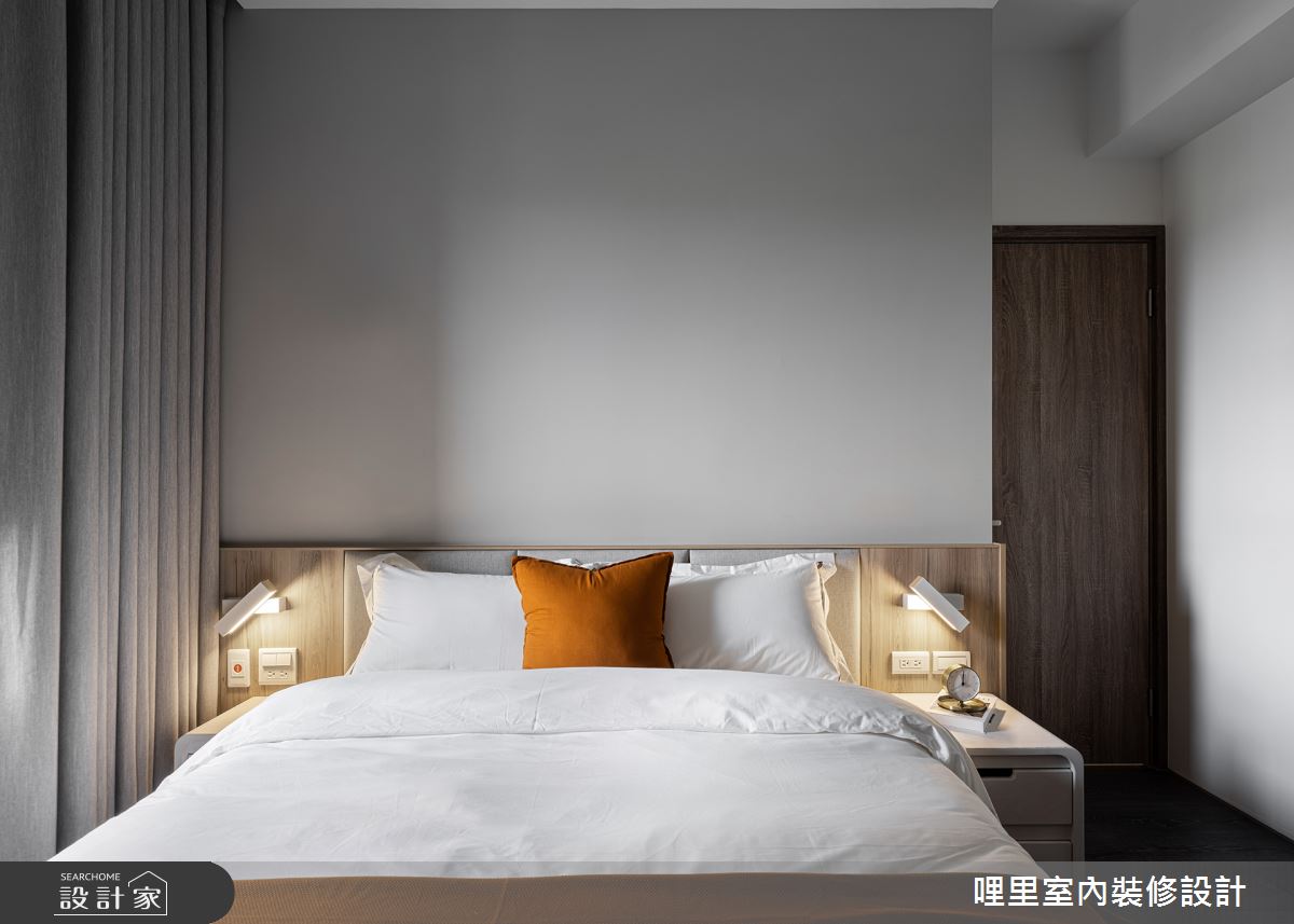 25坪新成屋(5年以下)＿現代風臥室案例圖片＿哩里室內裝修設計有限公司＿哩里_24之26