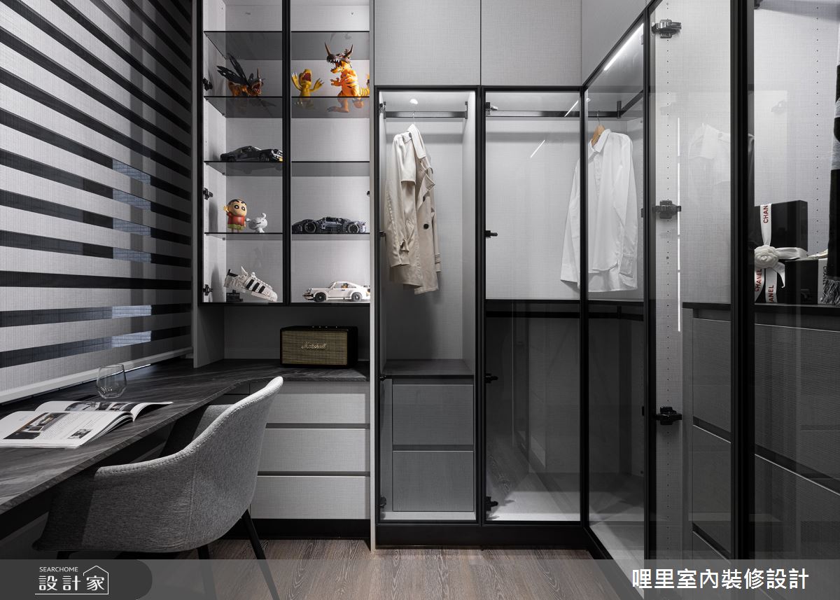 25坪新成屋(5年以下)＿現代風更衣間案例圖片＿哩里室內裝修設計有限公司＿哩里_24之29