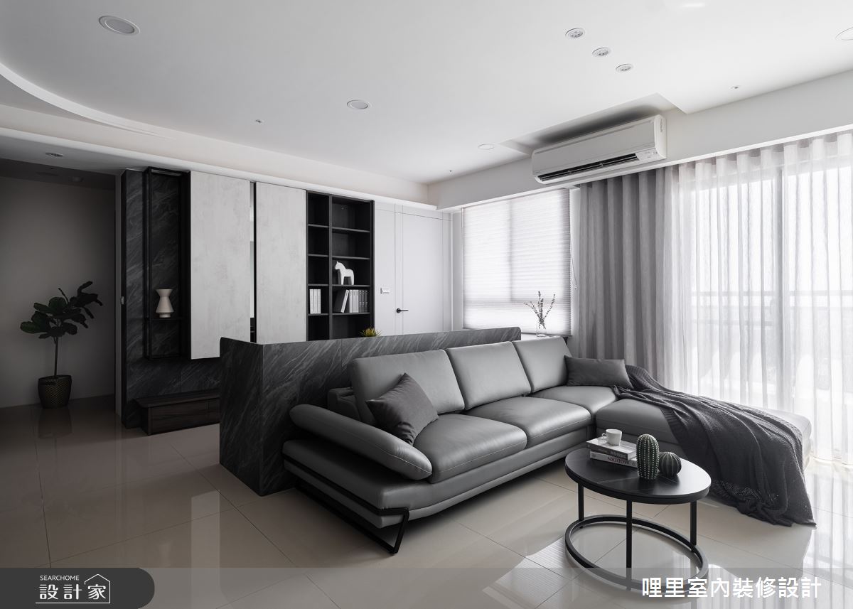 29坪預售屋＿現代風客廳工作區案例圖片＿哩里室內裝修設計有限公司＿哩里_25之11