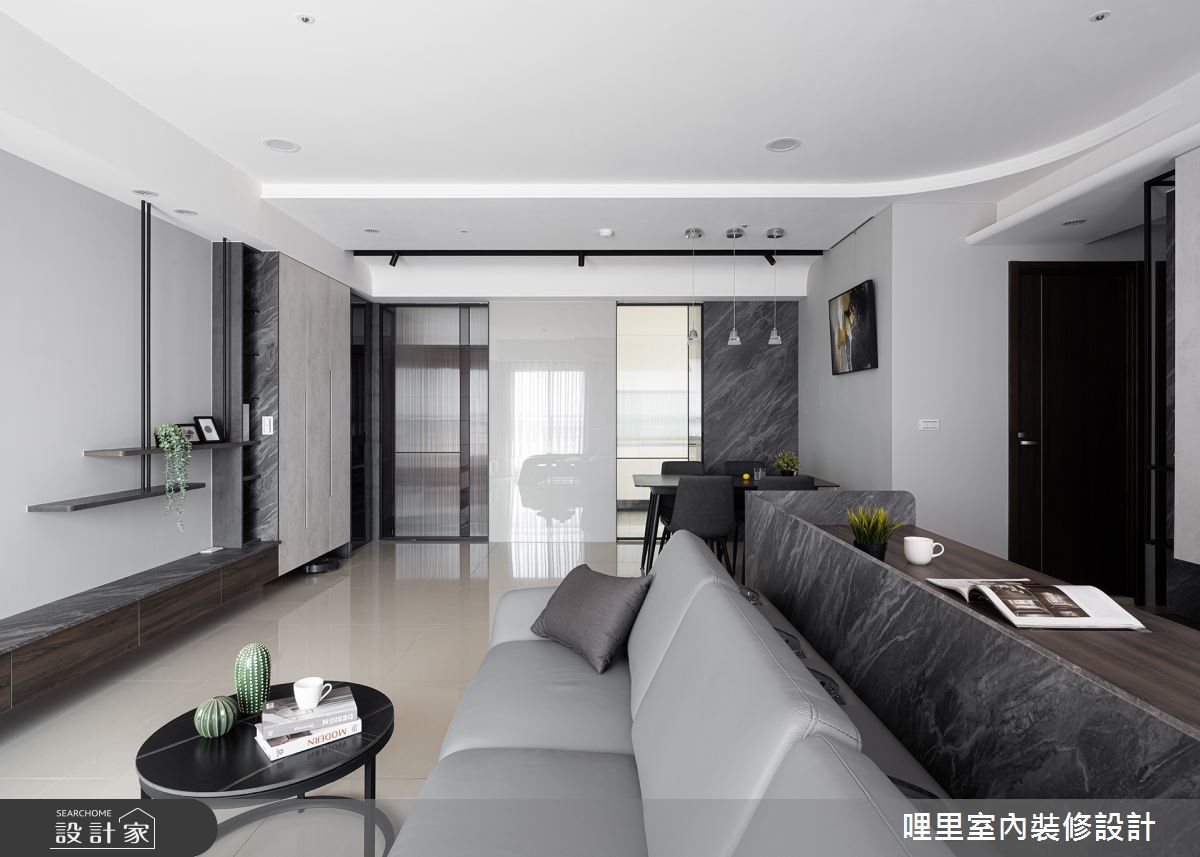 29坪預售屋＿現代風玄關客廳餐廳工作區案例圖片＿哩里室內裝修設計有限公司＿哩里_25之13