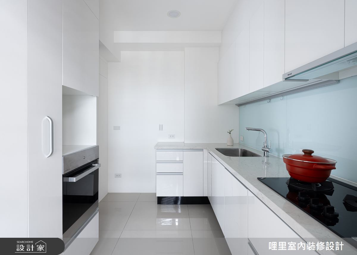 29坪預售屋＿現代風廚房案例圖片＿哩里室內裝修設計有限公司＿哩里_25之17