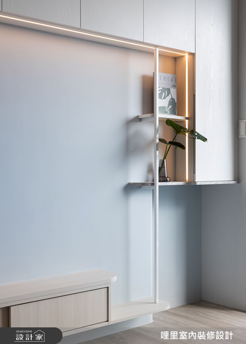 15坪預售屋＿現代簡約風客廳案例圖片＿哩里室內裝修設計有限公司＿哩里_27之15
