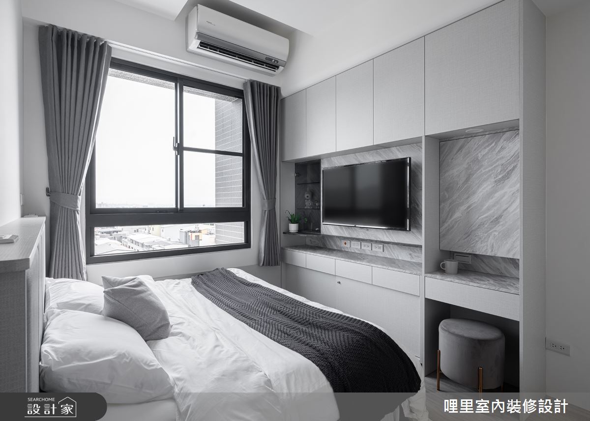 15坪預售屋＿現代簡約風臥室案例圖片＿哩里室內裝修設計有限公司＿哩里_27之19