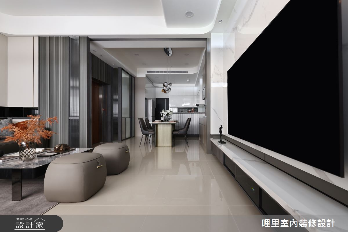 80坪新成屋(5年以下)＿現代風客廳餐廳案例圖片＿哩里室內裝修設計有限公司＿哩里_28之11