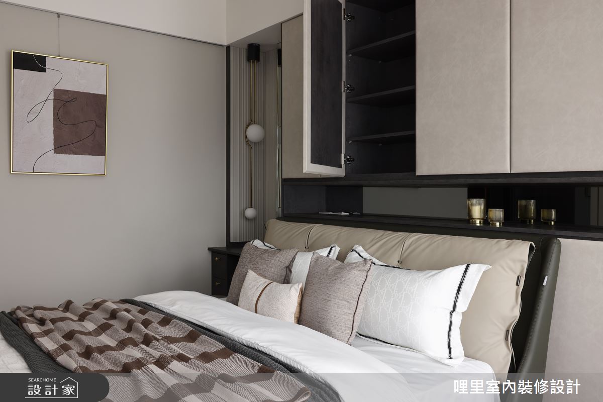80坪新成屋(5年以下)＿現代風臥室案例圖片＿哩里室內裝修設計有限公司＿哩里_28之26