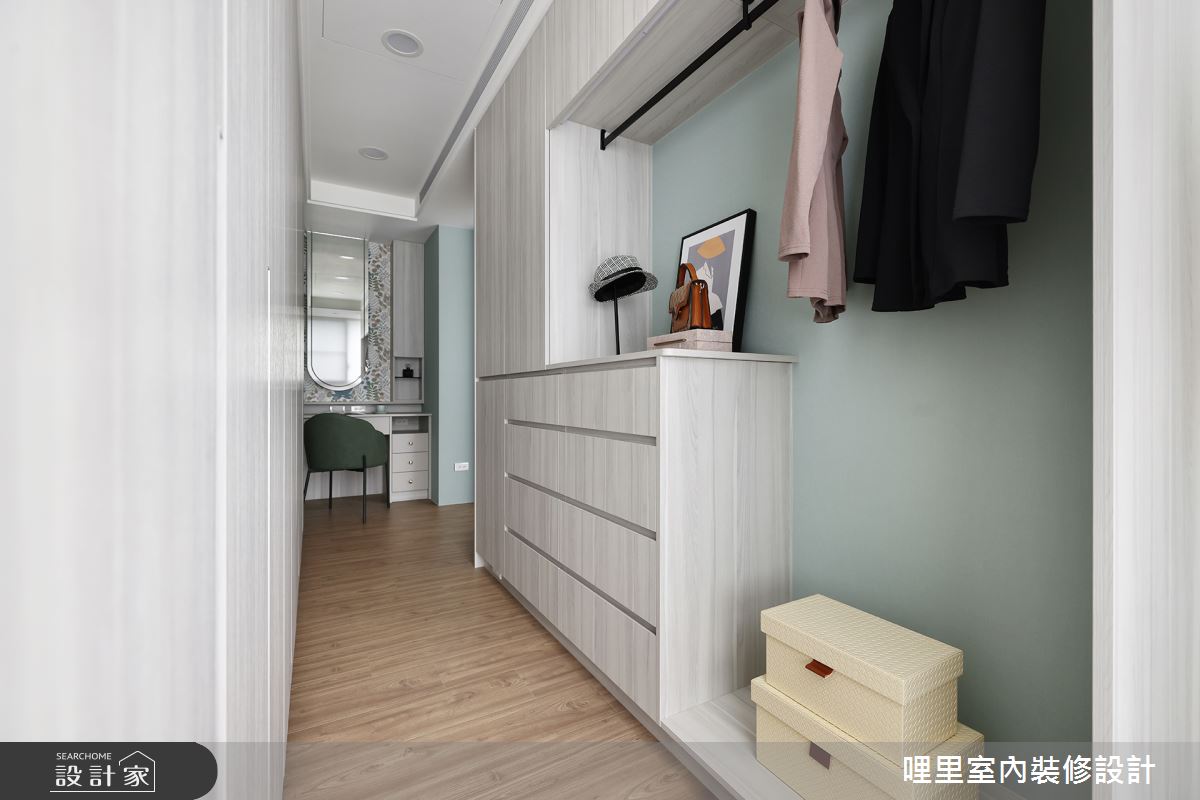 80坪新成屋(5年以下)＿現代風更衣間案例圖片＿哩里室內裝修設計有限公司＿哩里_28之35