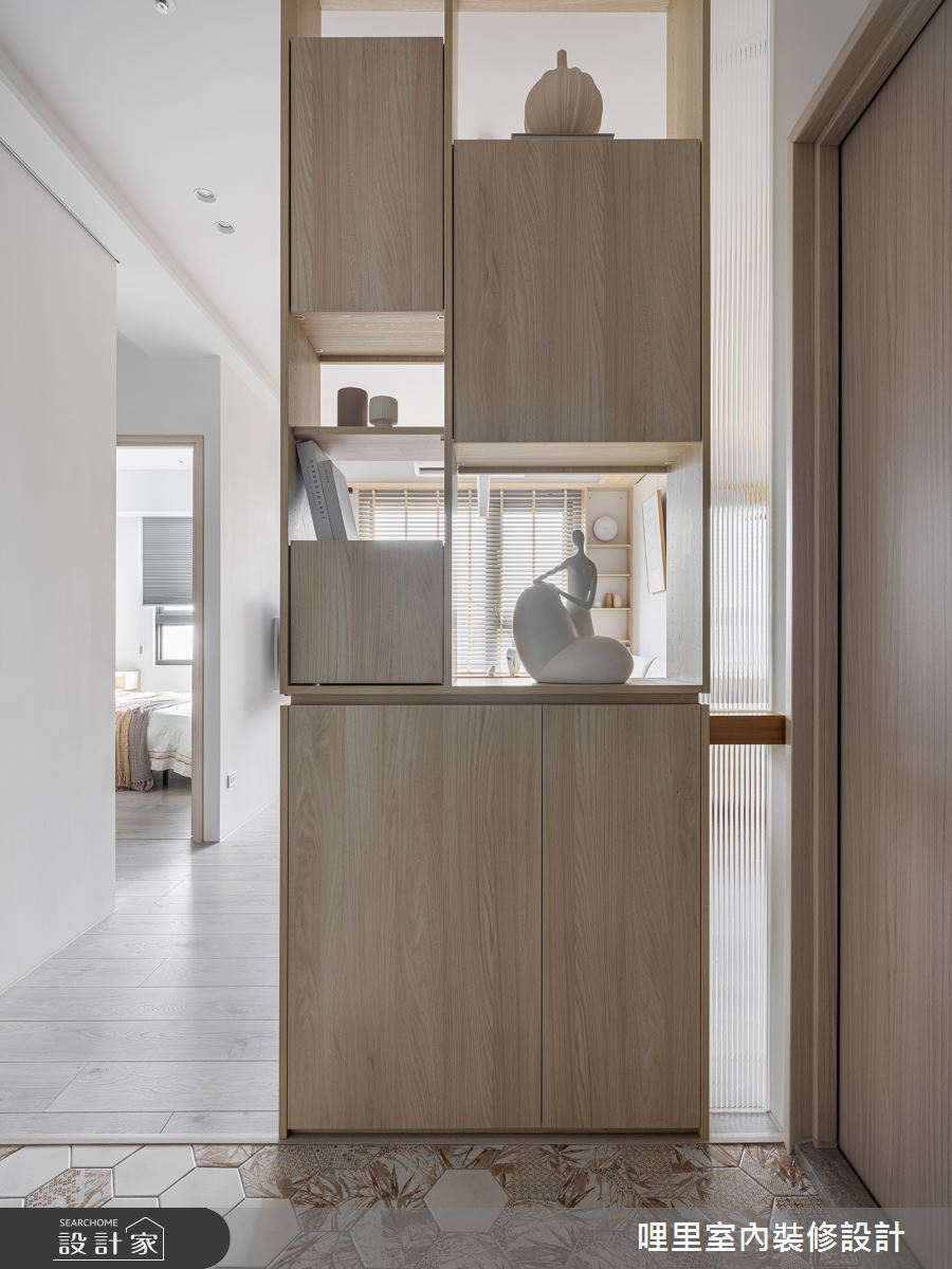 預售屋＿日式無印風玄關案例圖片＿哩里室內裝修設計有限公司＿哩里_29之2