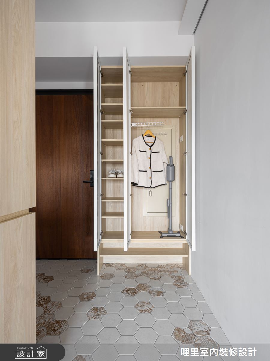 預售屋＿日式無印風玄關案例圖片＿哩里室內裝修設計有限公司＿哩里_29之4