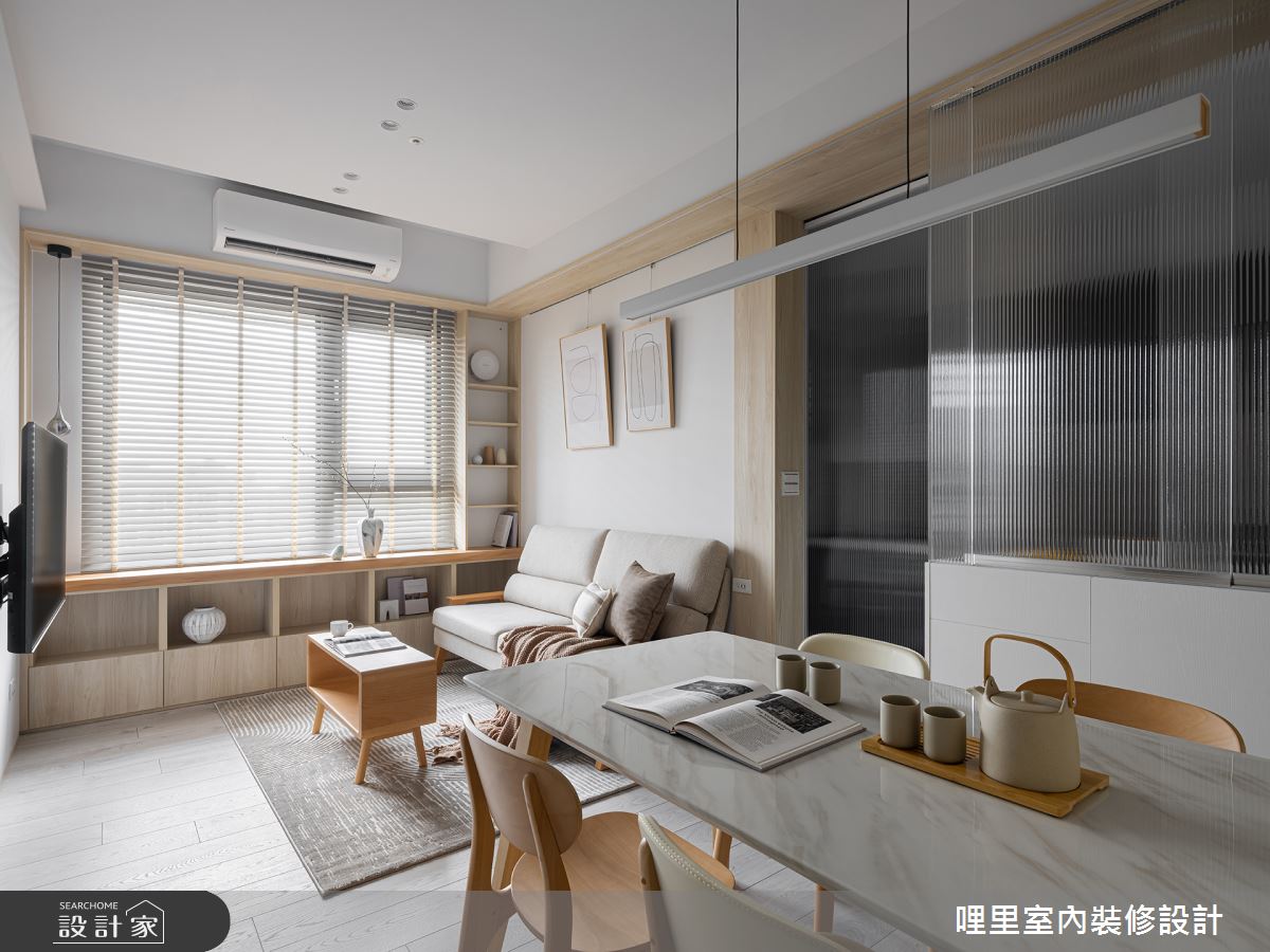 預售屋＿日式無印風客廳餐廳案例圖片＿哩里室內裝修設計有限公司＿哩里_29之10