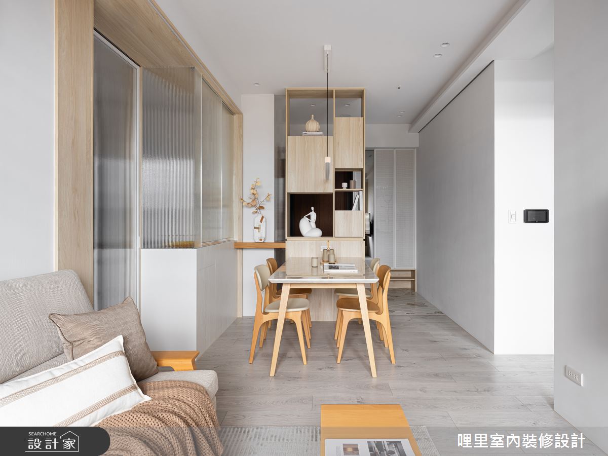 預售屋＿日式無印風客廳餐廳案例圖片＿哩里室內裝修設計有限公司＿哩里_29之1