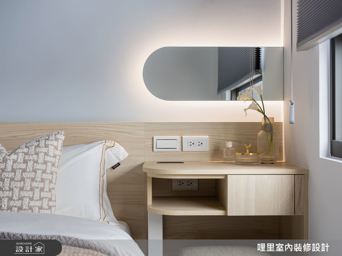 預售屋＿日式無印風臥室案例圖片＿哩里室內裝修設計有限公司＿哩里_29之22