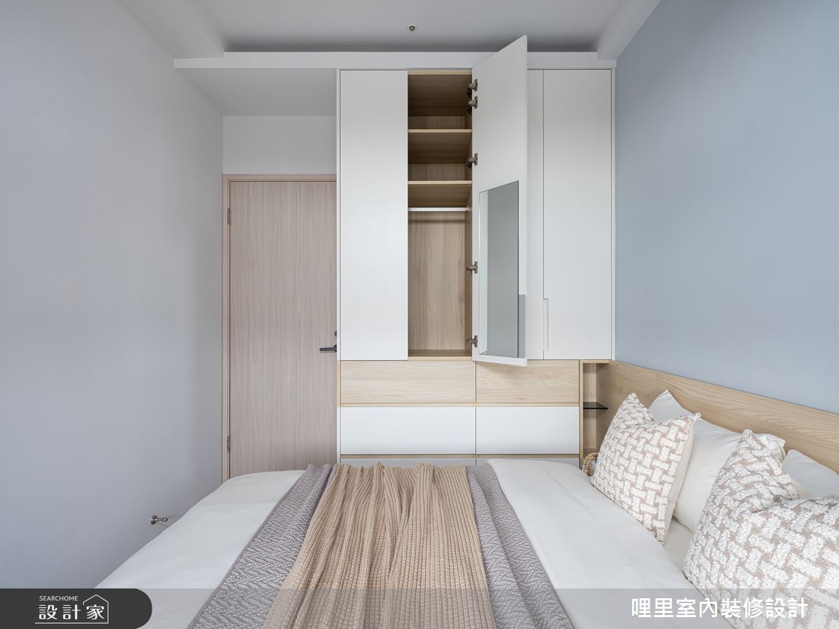 預售屋＿日式無印風臥室案例圖片＿哩里室內裝修設計有限公司＿哩里_29之26